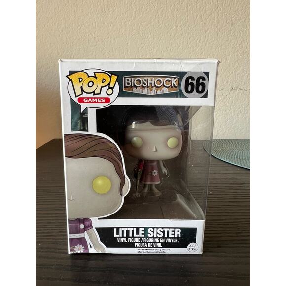 VAULTED Little Sister Bioshock Funko Pop #66 Games Video Gaming Vinyl Figure 2K - Picture 1 of 6